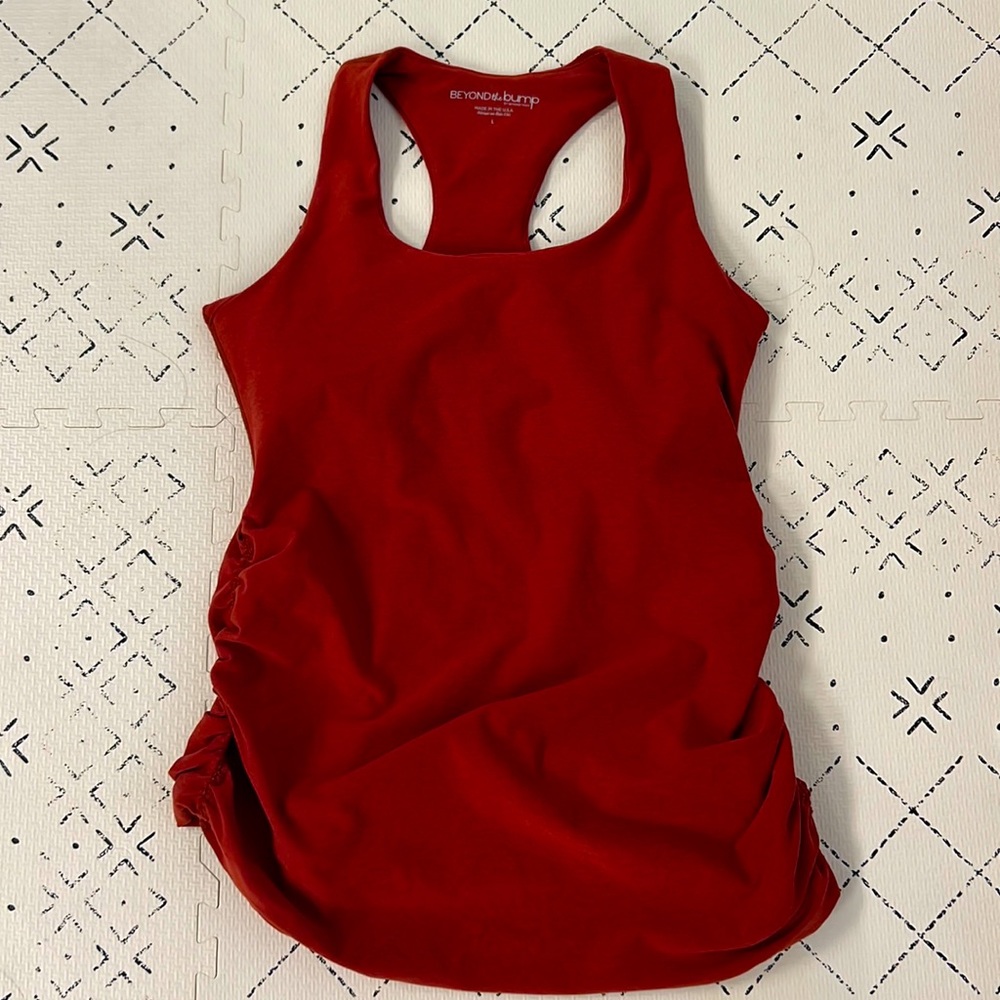 NWOT Beyond yoga spacedye bases covered maternity tank top